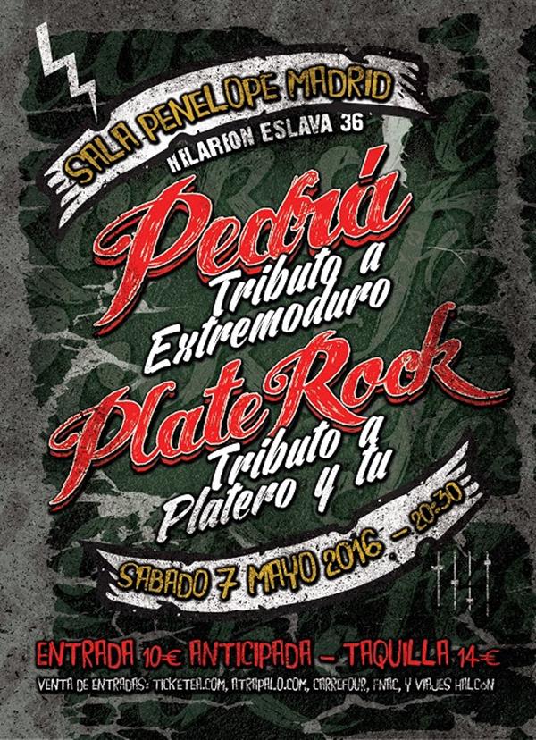 concierto tributo platero y tu y extremoduro